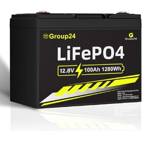 12V 8AH LiFePO4 Lithium Rechargeable Battery