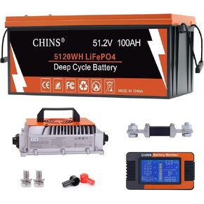 بطارية LifePo4 Clinpo4 24V 100ah Lithium Battery-المدمج في 100A BMS ، 2000+ دورة ، مثالية للربع الوطني والتخزين المنزلي والخروج من الشبكة