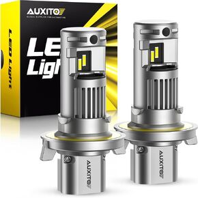 AUXITO H13 9008 Fog Bulb, 6500K White,30000LM Brightness, Canbus Ready, Wireless Plug and Play, Pack of 2