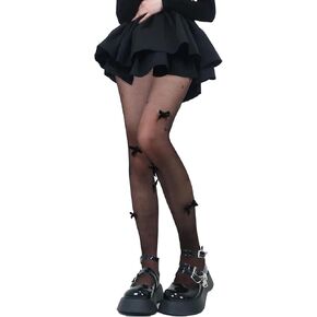 Womens Sheer Tights Sexy Pantyhose Stockings Mesh Floral Patterned Lace Tights for Women Cosplay Party,Nude Roses in Saudi Arabia