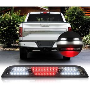 3rd Third Brake Lights Compatible with F150 2015-2020/for F250 F350 F450 2017-2020/for Ranger 2019-2020/for Maverick 2021-2023 Center High Mount Stop LED Light(Smoke Len)