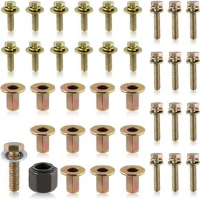 68193128AB Sidestep Hardware Mounting Kit Compatible with Dodge Ram 1500 2500 3500 2013-2019 Ram 4500 5500 2014-2019 Tubular Side Step Running Board Mounting Hardware