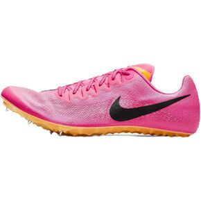Nike Ja Fly 4 Track and Field Sprinting Spikes (DR2741-100, Sail/Light Lemon Twist/Fierce Pink)