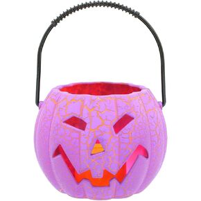 Fall Centerpieces 1/2/3/15 Pcs Plastic Pumpkin Candy Baskets for Portable Pumpkin Bucket Halloween Treat Buckets Pumpkin Lantern Fall Pumpkin Decor