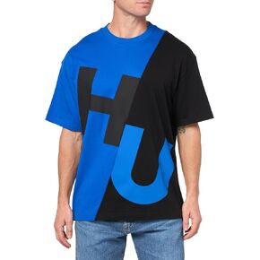 HUGO Men's Block Logo Cotton T-Shirt