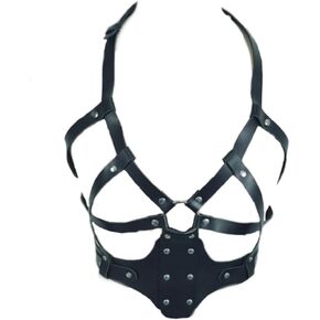 Adjustable Leather Bondage Lingerie for Women - Versatile SM Outfit and Accessories - Perfect for Intimate Moments and Everyday Wear