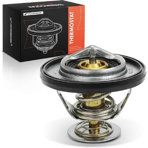 A-Premium Engine Toolant Thermostat مع حلقة O متوافقة مع Chrysler 300 ، Aspen & Dodge Ram 1500 ، RAM 2500 ، Charger ، Durango ، Challenger ، Magnum & Jeep Commander ، Wrangler ، Grand Cherokee