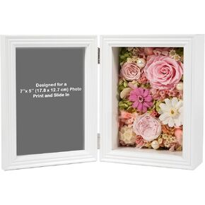 الزهور المحفوظة لـ Joyflower مع إطار صورة 5 × 7 ، إطار صور الورود الأبدية الحقيقية ، وردة محفوظة إلى الأبد هدية مائية ديزي للزوجة ، صديقة ، أمي ، الجدة في عيد ميلاد عيد الأم in Kuwait