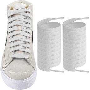 ShoeLaces for Nike Blazer Mid 77, Flat Shoe Laces Replacement Laces for Sneaker Shoes Strings