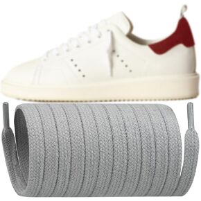 8MM Shoe Laces for Golden Goose Sneaker, Flat Shoelaces Replacement Shoes Strings
