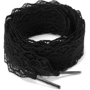 ZOOEASS 2 Pairs Fancy Shoe Laces Women 3CM Wide Flat Lace Shoelaces for Sneakers Casual Shoe Strings