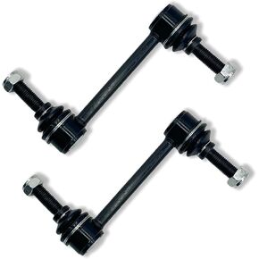 K750243 2PCS Rear Stabilizer Sway Bar End Links Fit for Hummer 2009 2010 H3T, Rear Stabilizer Sway Bar End Links Compatible with Hummer 2006 2007 2008 2009 2010 H3