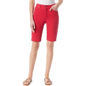 Gloria Vanderbilt Women's Amanda Ultralite High Rise Straight Bermuda Short Standard