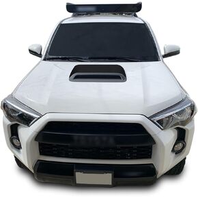 Gomu Hood Scoop Vinyl Graphic Overlay Wrap Decal Compatible with 4Runner Trail TRD Offroad Pro 2010-2020 - - Matte Black