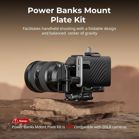 SMALLRIG NP-F Battery Adapter Mount Plate Kit for Mirrorless Cameras - 4696 in Kuwait