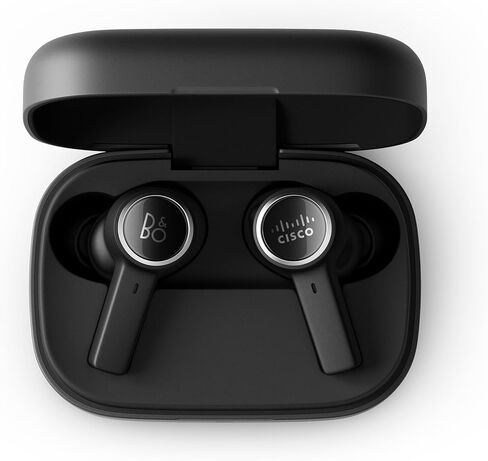 Cisco Headset 721, Wireless Single On-Ear Bluetooth Headphones, Webex Button, USB-A HD Bluetooth Adapter, Soft Case, Charging Stand, Carbon Black, 1-Year Limited Liability Warranty(HS-WL-721-BUNAS-C) in Saudi Arabia