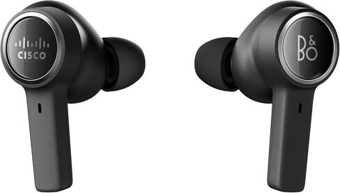 Cisco Headset 721, Wireless Single On-Ear Bluetooth Headphones, Webex Button, USB-A HD Bluetooth Adapter, Soft Case, Charging Stand, Carbon Black, 1-Year Limited Liability Warranty(HS-WL-721-BUNAS-C) in Saudi Arabia