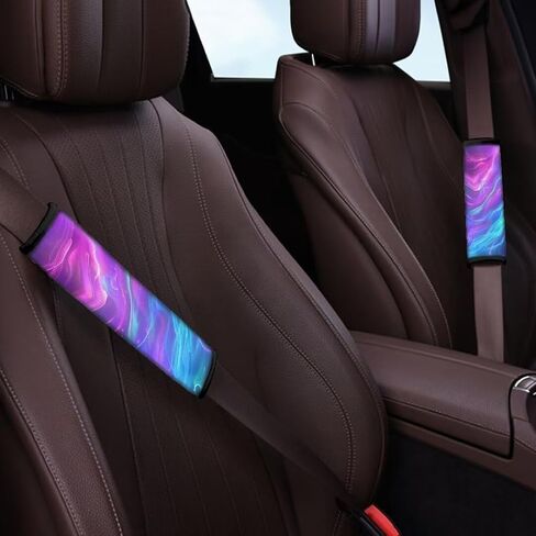 Coldinair Leopard Print Car Seat Belt Cover Seatbelt Pads for Women Adults,Auto Interior Accessories Shoulder Strap Padding for Vehicle,SUV,Sedans in Saudi Arabia