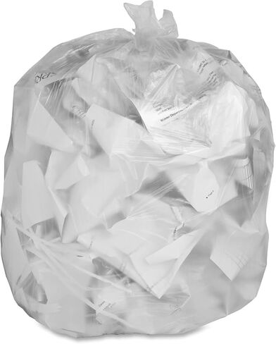 Genuine Joe 01757 High Density Can Liners, 31-33 Gal, 33-Inch X40-Inch , 500/CT, CL in Saudi Arabia