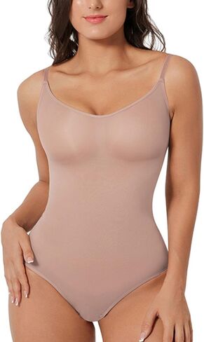 round neck Shapewear Bodysuit Tummy Control in Saudi Arabia