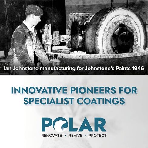 Polar All Surface Primer Matte White - 2 x 13.5 Fl Oz - Ideal for Wood, Metal, Plastic, Brick - Enhanced Adhesion & Quick Drying in Kuwait