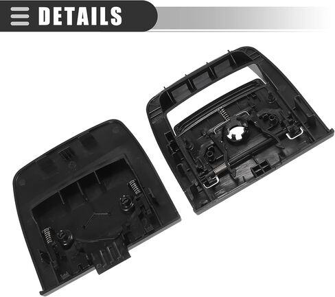 Motoforti خلفية الجذع السجاد السجاد ، مقبض السجاد ، ل BMW X5 2006-2013 ، البلاستيك ، 51476958161 ، أسود in Saudi Arabia