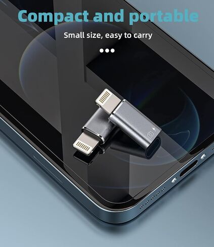 USB C Female to Lightning Male Adapter(3pack) Charger Type-C Cable Port Converter for Apple Iphone 14 13 12 11 Pro Max Mini Xs Se 7 X Xr 8 Plus 6 Ipad Air 2018 Charging Cord Data Sync Charge Connector in Saudi Arabia