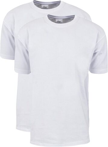Shaka Wear Men's T Shirt – 2 Pack 7 oz Max Heavyweight Cotton Short Sleeve Crewneck Tee Top Tshirts Regular Big Size S-7XL in Saudi Arabia