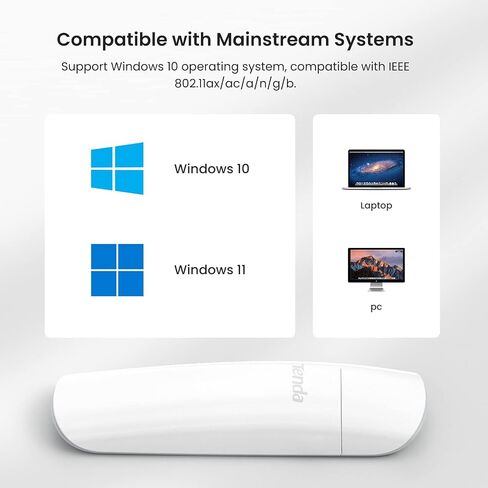 محول USB بيكو لاسلكي بسرعة 150 ميجا بت في الثانية من تيندا (W311MI)، أسود in Kuwait