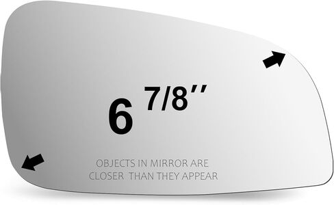 NEYASU Passenger Right Side RH Mirror Glass fit for 2008 2009 2011 2012 Chevy Malibu LS LT 2007 2008 2009 Saturn Aura Convex Glass Replacement with Adhesives No Heated Rearview mirrors in Kuwait