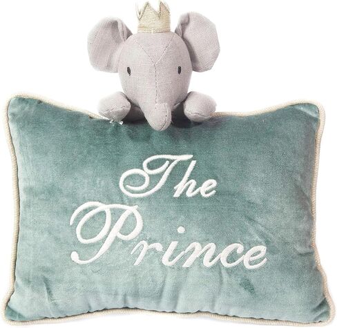 Mon Ami Princess Elephant Decorative Pillow – 11x10", Pink Throw Pillow, Plush & Decorative Accessory Cushion for Child’s Nursery, Bed or Couch in Saudi Arabia