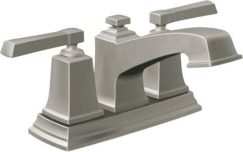 Moen WS84800 Two-Handle Low Arc Bathroom Faucet, Chrome in Saudi Arabia