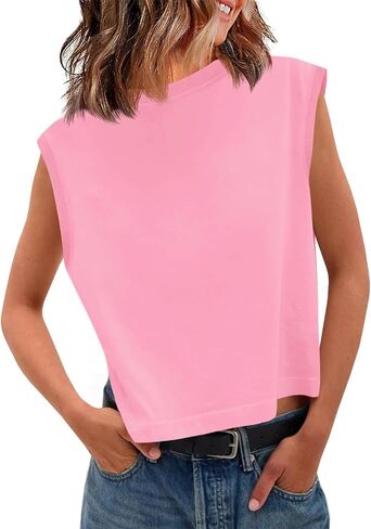 Tankaneo Womens cap cap cap tops summer summer strape lourd fit basic tee basic tee basic in Kuwait