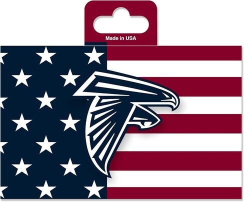 Rico Industries NFL Football Green Bay Packers Patriotic 5" x 7" Vinyl Die-Cut Decal - Car/Truck/Home Accessory in Saudi Arabia