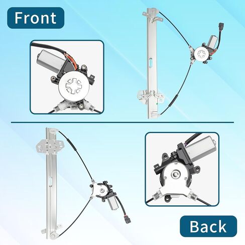 741-306 Power Window Regulator with Motor Assembly Front Left Driver Side Compatible with 2003 2004 2005 2006 2007 Honda Accord Sedan 4-Door Window Lift Regulator in Saudi Arabia
