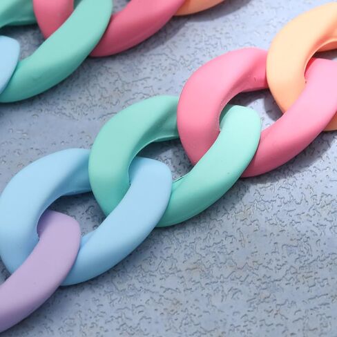 2 Pcs Shoe Chains, Candy Color Shoe Charms to DIY Your Clog Sandals, Favors Gifts for Party for Girls Boys in Kuwait