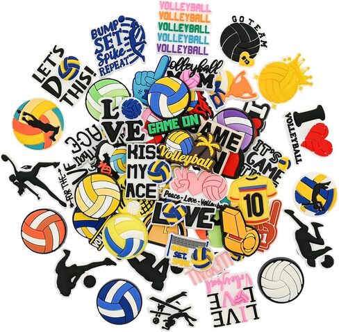 Shoe Charms 50 Pack Theme Cute Bulk Shoe Charms for Shoes PVC Sandals Charm DIY Shoe Decoration Accessories Charm Girls Party gifts in Kuwait