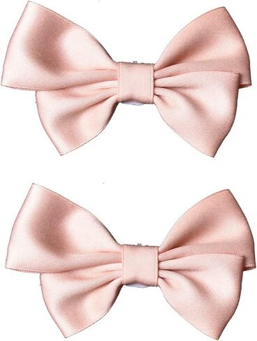 2Pcs Women Bow Shoe Clips Removable Shoe Buckles Decorative Shoes Accessories for Wedding party in Saudi Arabia
