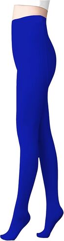 Wildarms 2 Pairs Women's Tights 80D Soft-Touch Opaque Solid Color Stretch Pantyhose Tights for Carnival, Dresses & Daily Wear in Kuwait
