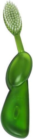 RADIUS Big Brush BPA Free & ADA Accepted Toothbrush Designed to Improve Gum Health & Reduce Gum Issues - Right Hand - Assorted - Pack of 6 in Saudi Arabia