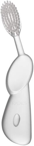 RADIUS Big Brush BPA Free & ADA Accepted Toothbrush Designed to Improve Gum Health & Reduce Gum Issues - Right Hand - Assorted - Pack of 6 in Saudi Arabia