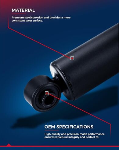 KAX Front Struts Shock Absorber Assembly Fits 4Runner 2003-2020, FJ Cruiser 2007-2014, Tacoma 2005-2015, Complete Suspension 171371L 171371R, Struts with Coil Spring Assemblies SAA333 2 PACKS in Kuwait