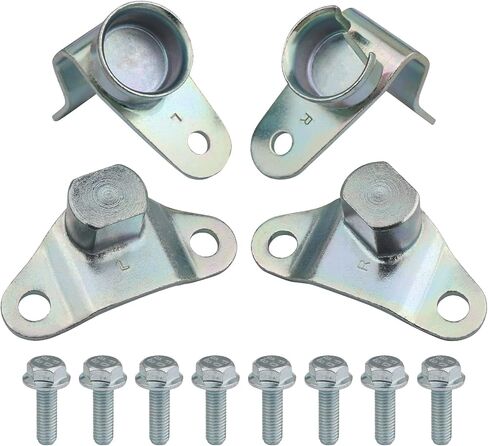 Tailgate Hinge Kit w/Bolts for Rear Tail gate Door Panel Compatible with 1999-2007 Chevy Chevrolet Silverado GMC Sierra 1500 2500 3500 Truck Tailgate Accessories Parts in Saudi Arabia