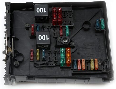 Relay Fuse Box Block Panel Assembly 1K0937125D Replacement for VW Jetta Tiguan Golf Variant 4Motion Touran Caddy Eos Scirocco Audi A3 S3 Q3 RS3 Skoda Seat NOT FIT 2.0T 5K0937123A in Saudi Arabia