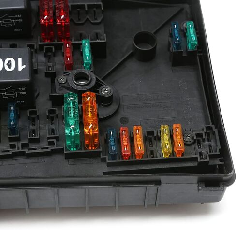Relay Fuse Box Block Panel Assembly 1K0937125D Replacement for VW Jetta Tiguan Golf Variant 4Motion Touran Caddy Eos Scirocco Audi A3 S3 Q3 RS3 Skoda Seat NOT FIT 2.0T 5K0937123A in Saudi Arabia