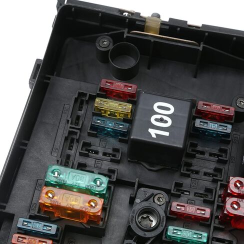 Relay Fuse Box Block Panel Assembly 1K0937125D Replacement for VW Jetta Tiguan Golf Variant 4Motion Touran Caddy Eos Scirocco Audi A3 S3 Q3 RS3 Skoda Seat NOT FIT 2.0T 5K0937123A in Saudi Arabia