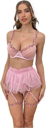 ملابس الملابس الداخلية المثيرة للنساء حمالات البضائع المصغرة ملابس الشبكات in Kuwait