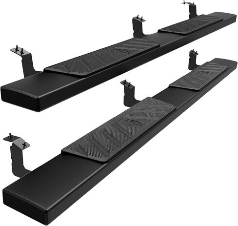 Tyger Auto 6 "Riser Running لوحات متوافقة مع 2005-2023 Toyota Tacoma | Double Cab | TG-RS6T60158 | Side Step Rails Nerf Bars in Kuwait