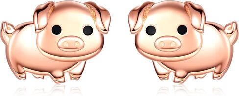 Sterling Silver Animal Stud Earrings: S925 Hypoallergenic Cute Koala Bear Cat Llama Bunny Cow Earrings for Women Koala Animal Stud Earrings Jewelry Gifts in Kuwait