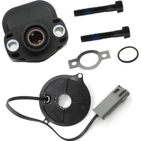 HiSport Distributor Ignition Pickup 56028143 and 5017479AA Throttle Position Sensor Compatible with Dodge B1500/B2500/B3500 1998 Dakota 1998-2003 RAM